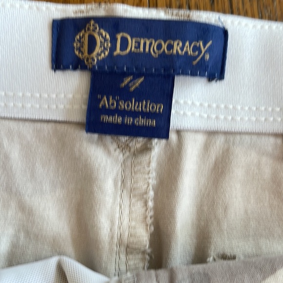 NWOT Democracy “Ab”solution camouflage joggers. Size 14 - Picture 3 of 7